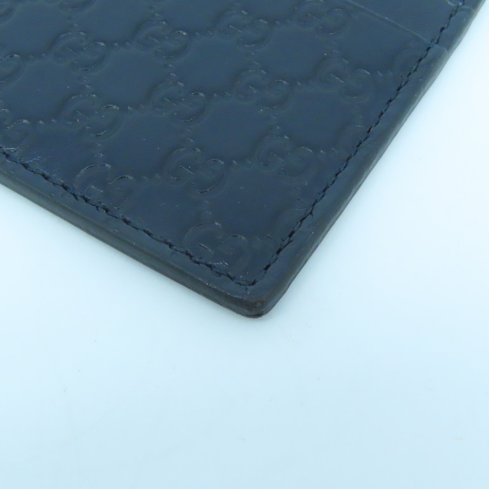 GUCCI 牛皮皮革Card Case卡片套深藍色