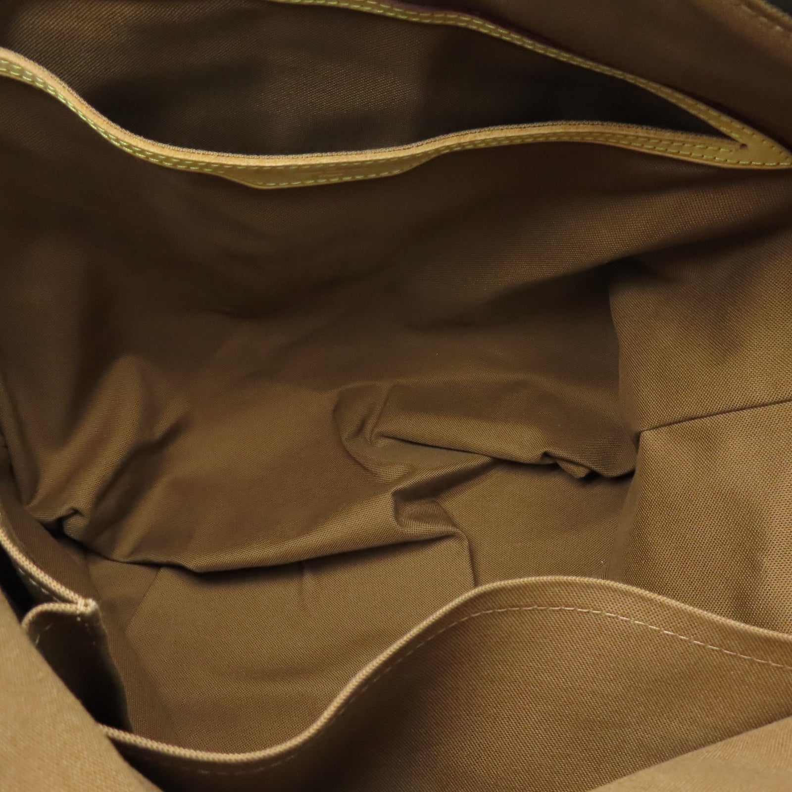LOUIS VUITTON Monogram Palermo GM金扣手挽肩背兩用袋棕色