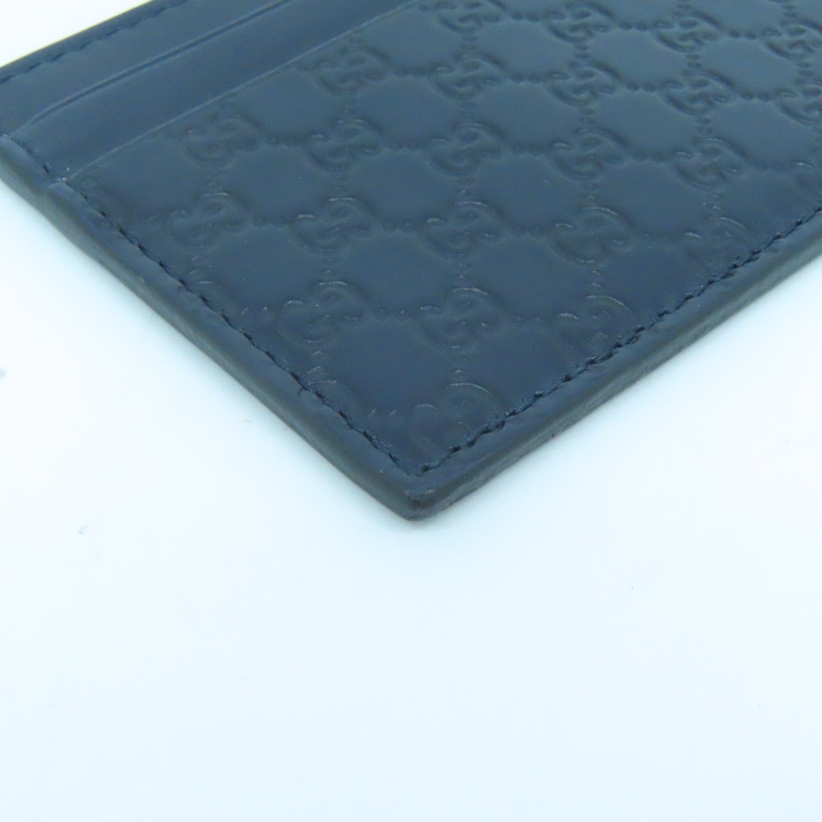 GUCCI 牛皮皮革Card Case卡片套深藍色