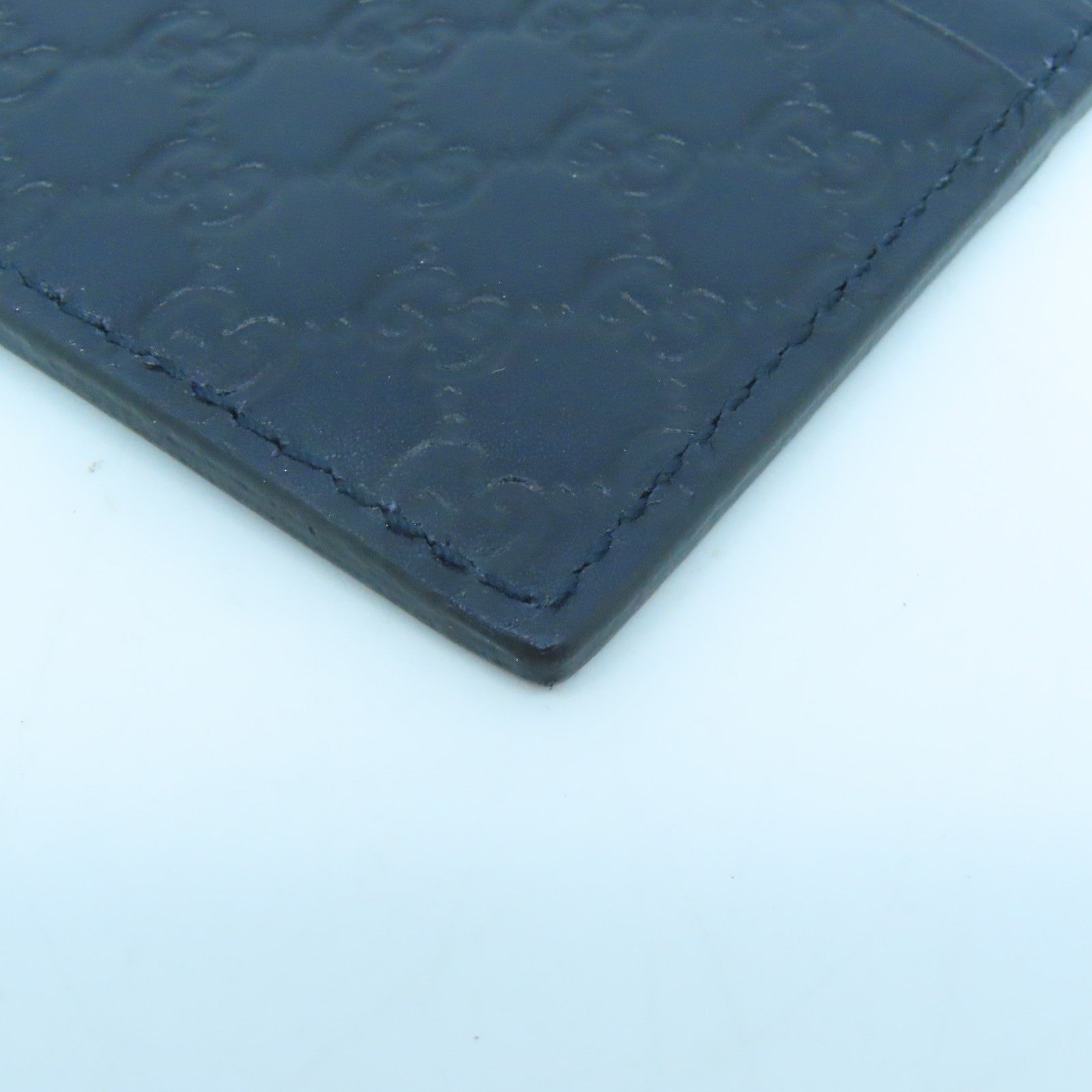 GUCCI 牛皮皮革Card Case卡片套深藍色