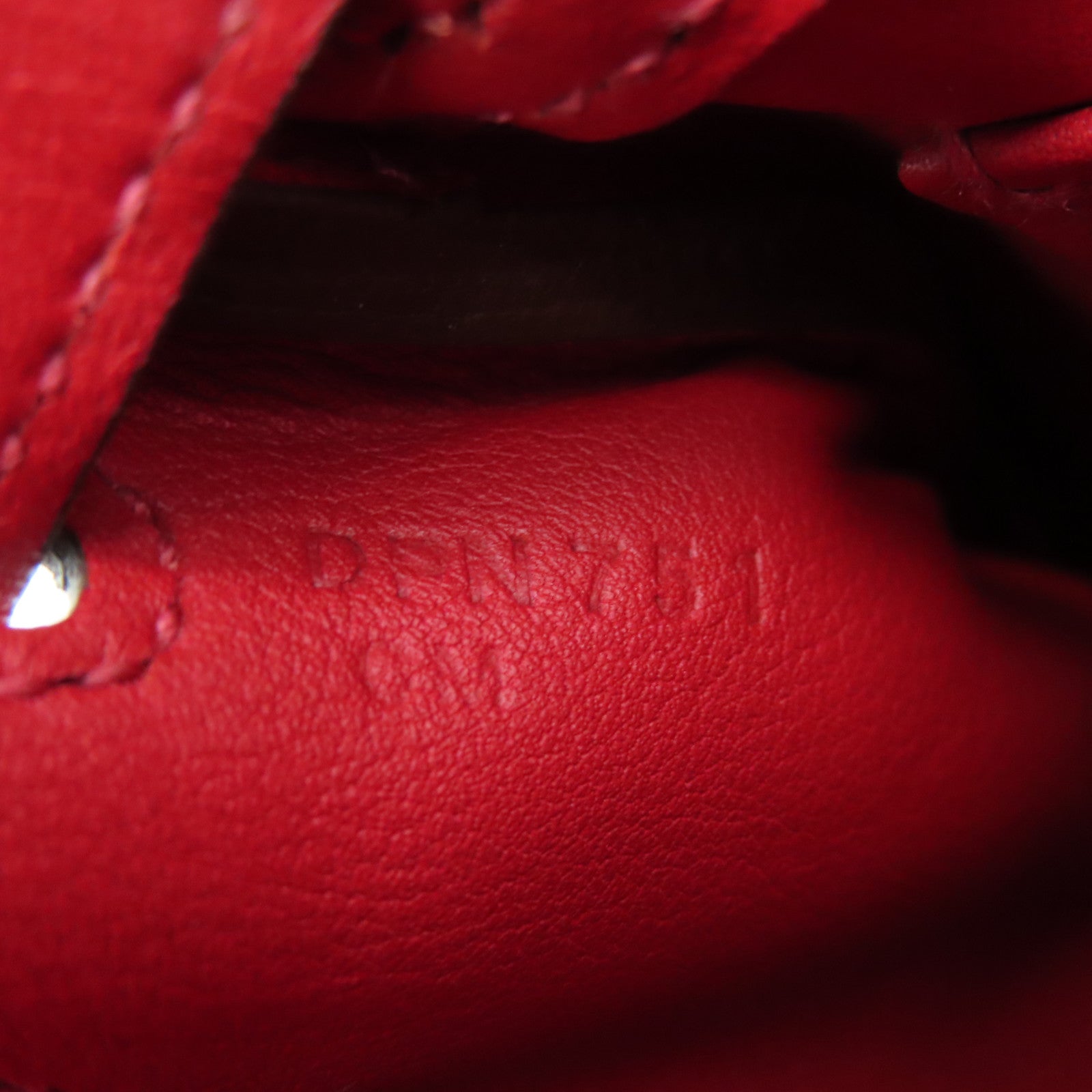 HERMES Swift皮革Kelly 25金扣手挽肩背兩用袋Rouge Piment辣椒紅色