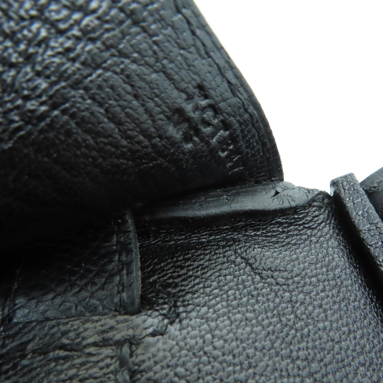 HERMES Epsom皮革Birkin 30金扣手挽袋Noir/黑色