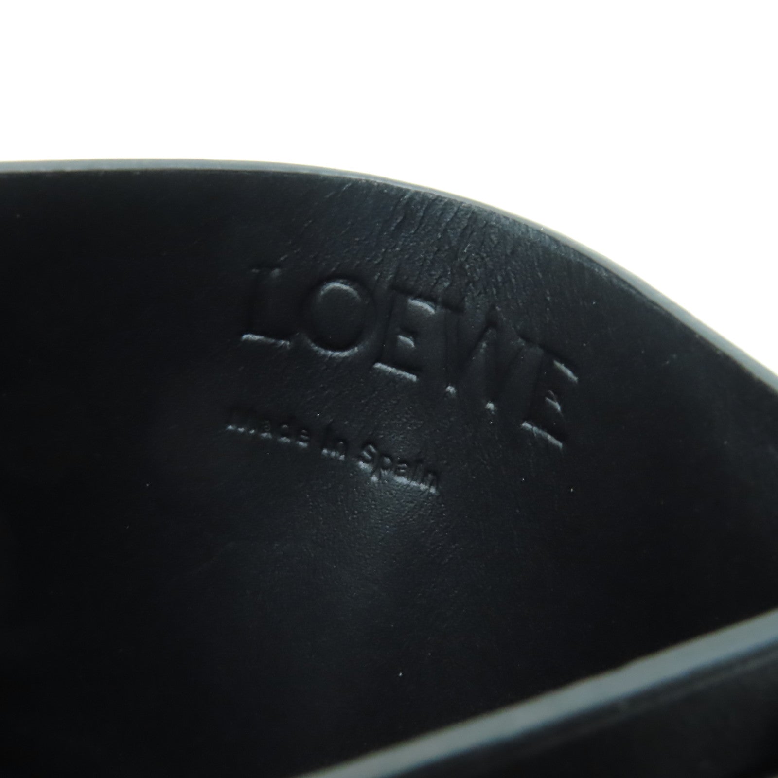 LOEWE 牛皮皮革Card Case卡片套灰色