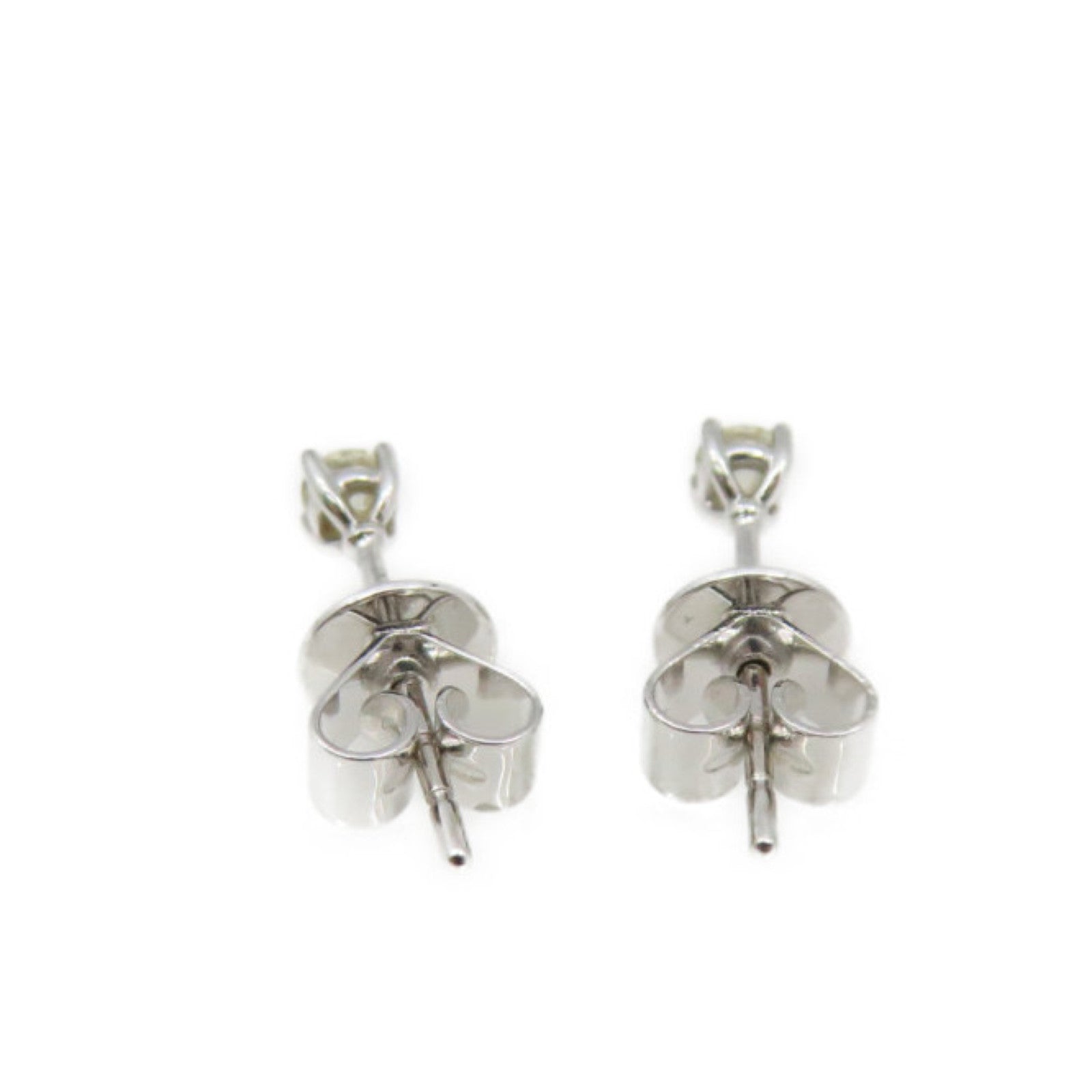 JEWELRY 【激減優惠】18K白金0.085ct/0.089ct鑽石Diamond Earrings耳環