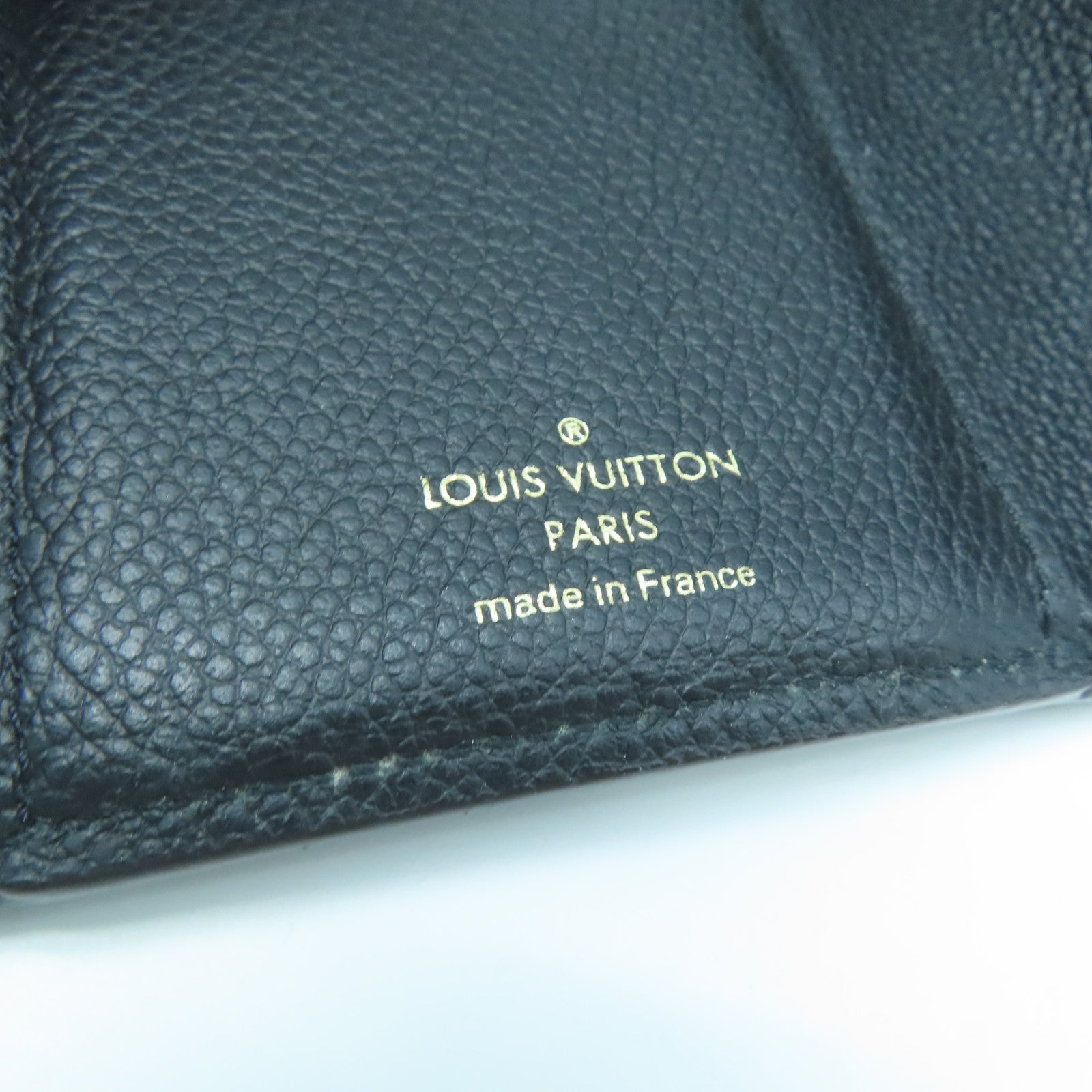 LOUIS VUITTON Monogram Wallet gold buckle wallet brown