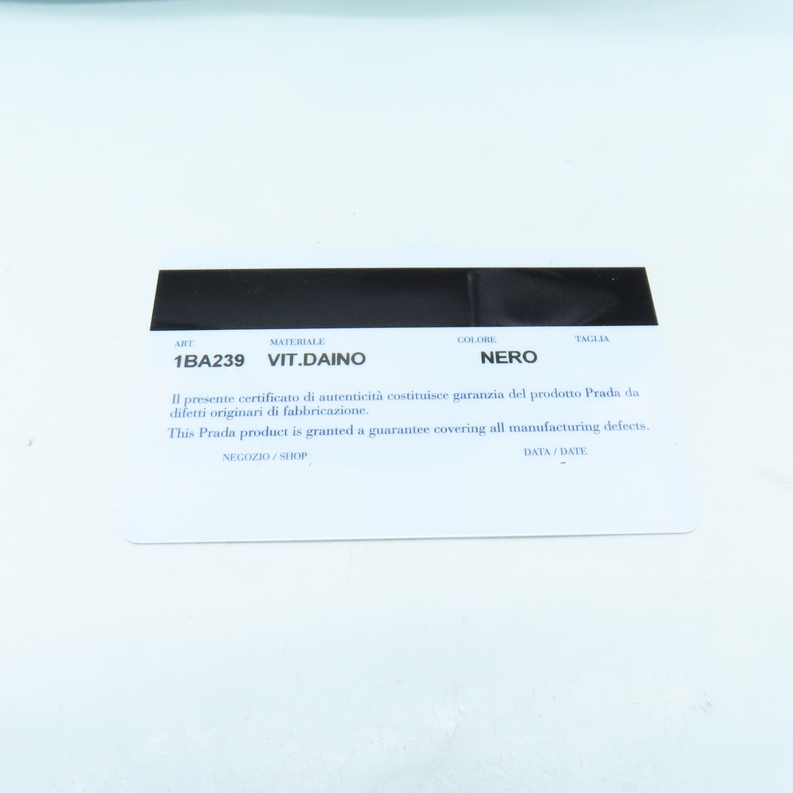 PRADA 牛皮皮革2 way Shoulder金扣手挽肩背兩用袋黑色