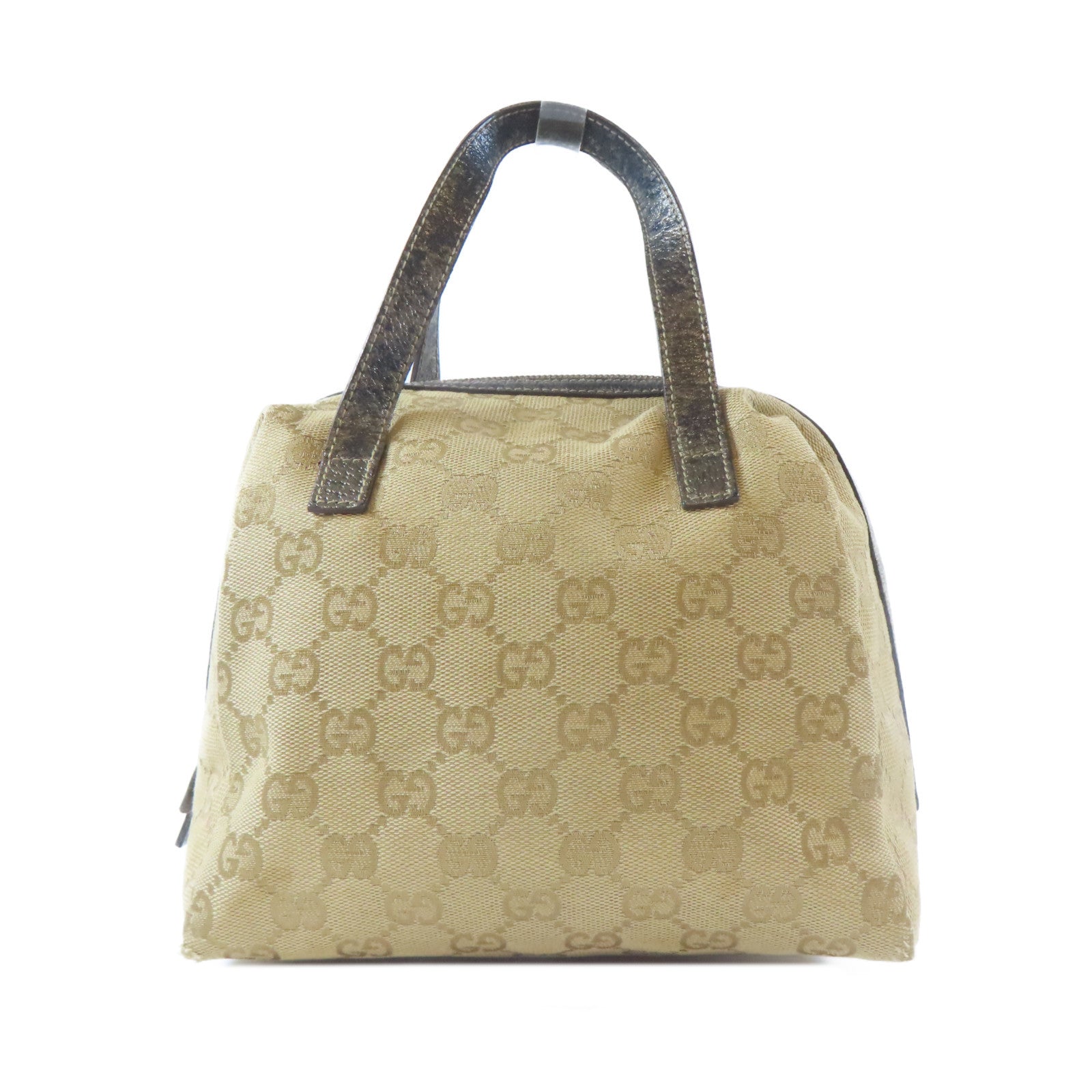 GUCCI 帆布Hand Bag手挽袋啡色