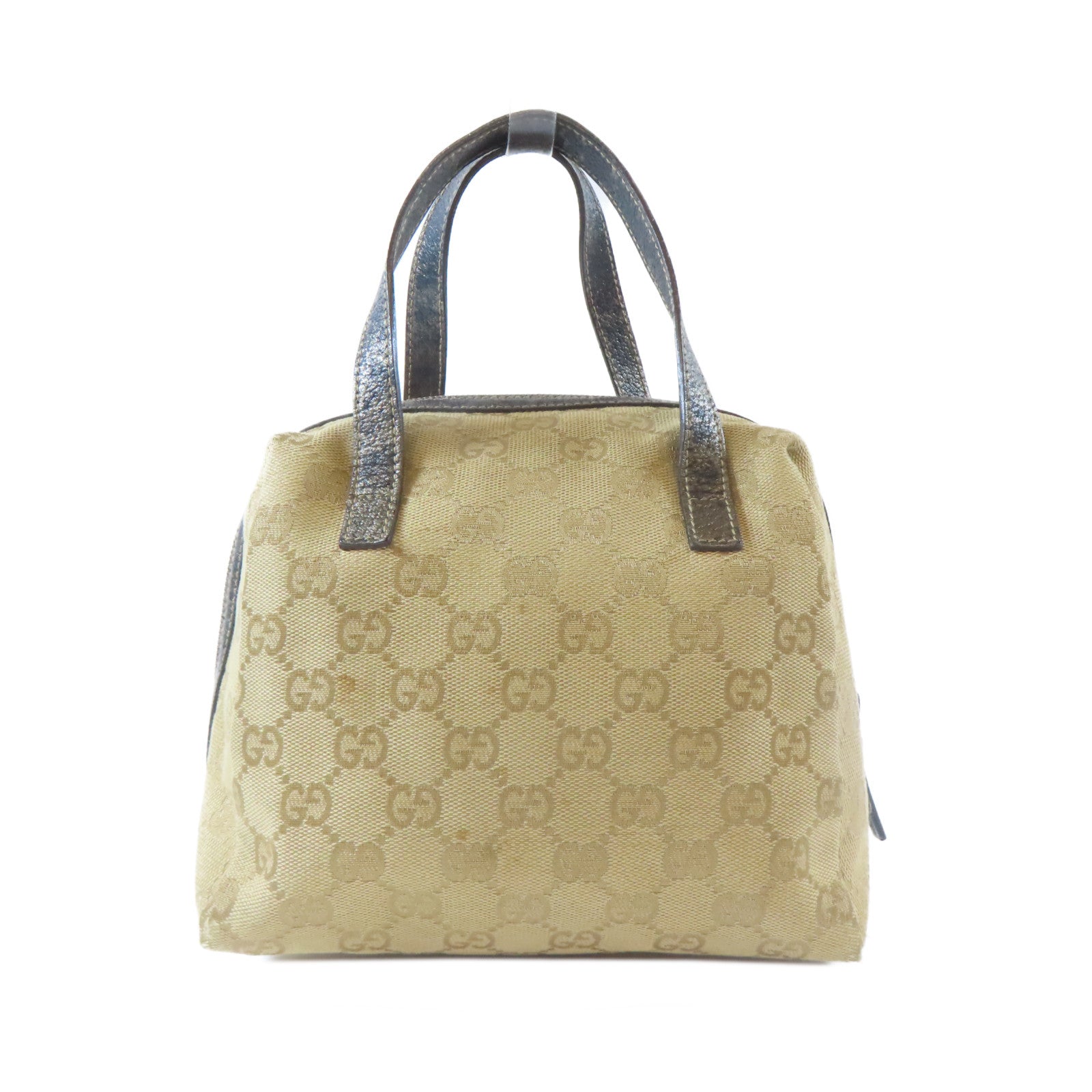 GUCCI 帆布Hand Bag手挽袋啡色