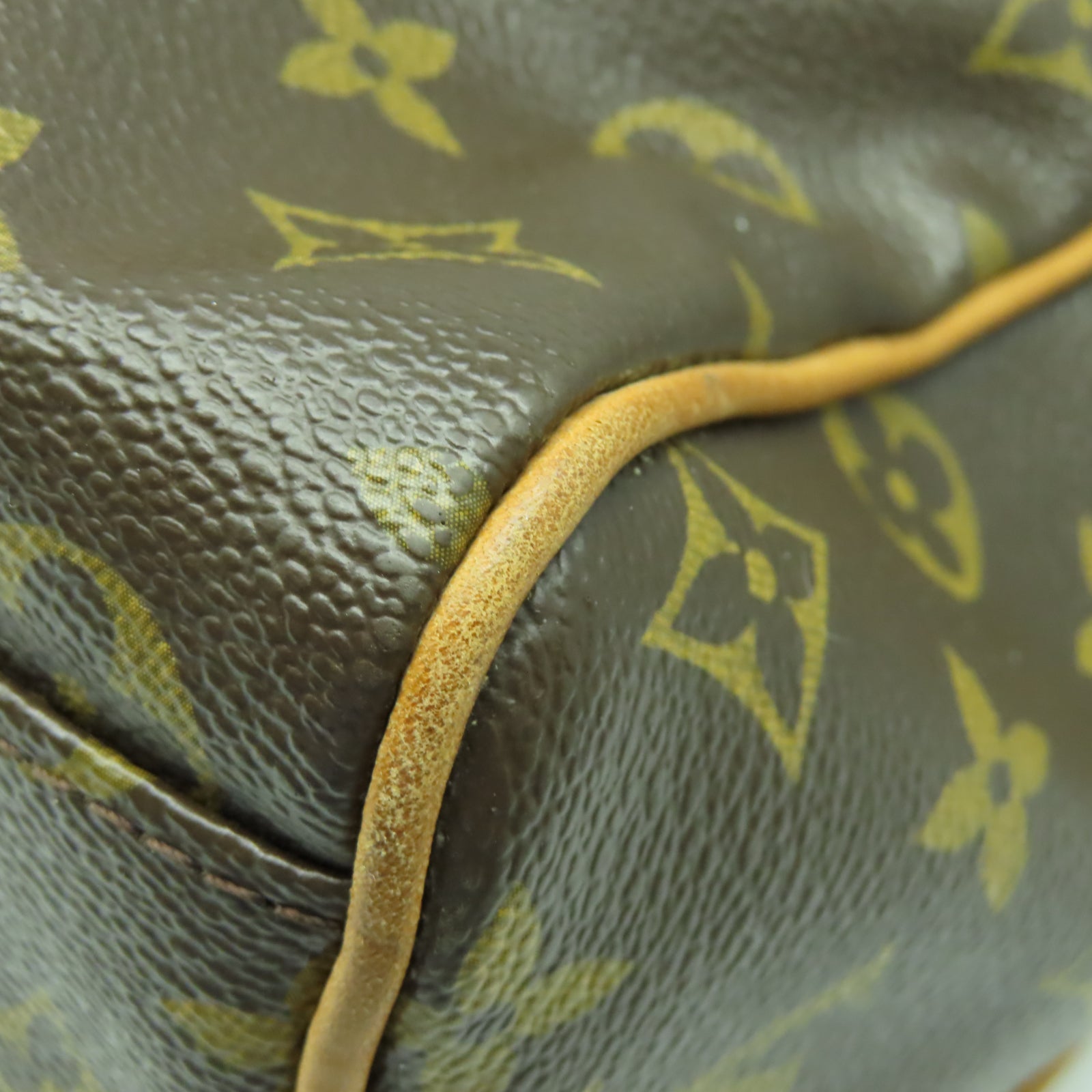 LOUIS VUITTON Monogram Abbesses Messenger金扣肩背袋棕色