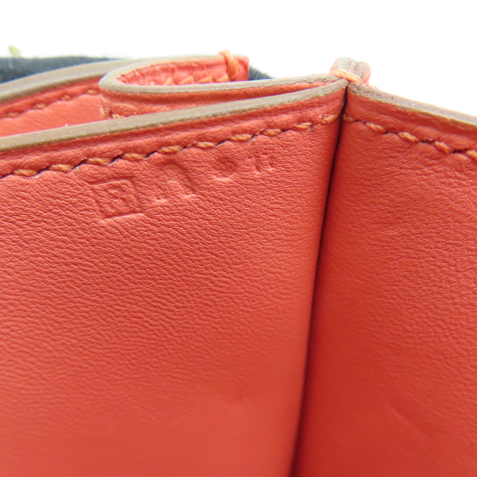 HERMES Epsom皮革Constance 24银扣肩背袋Flamingo