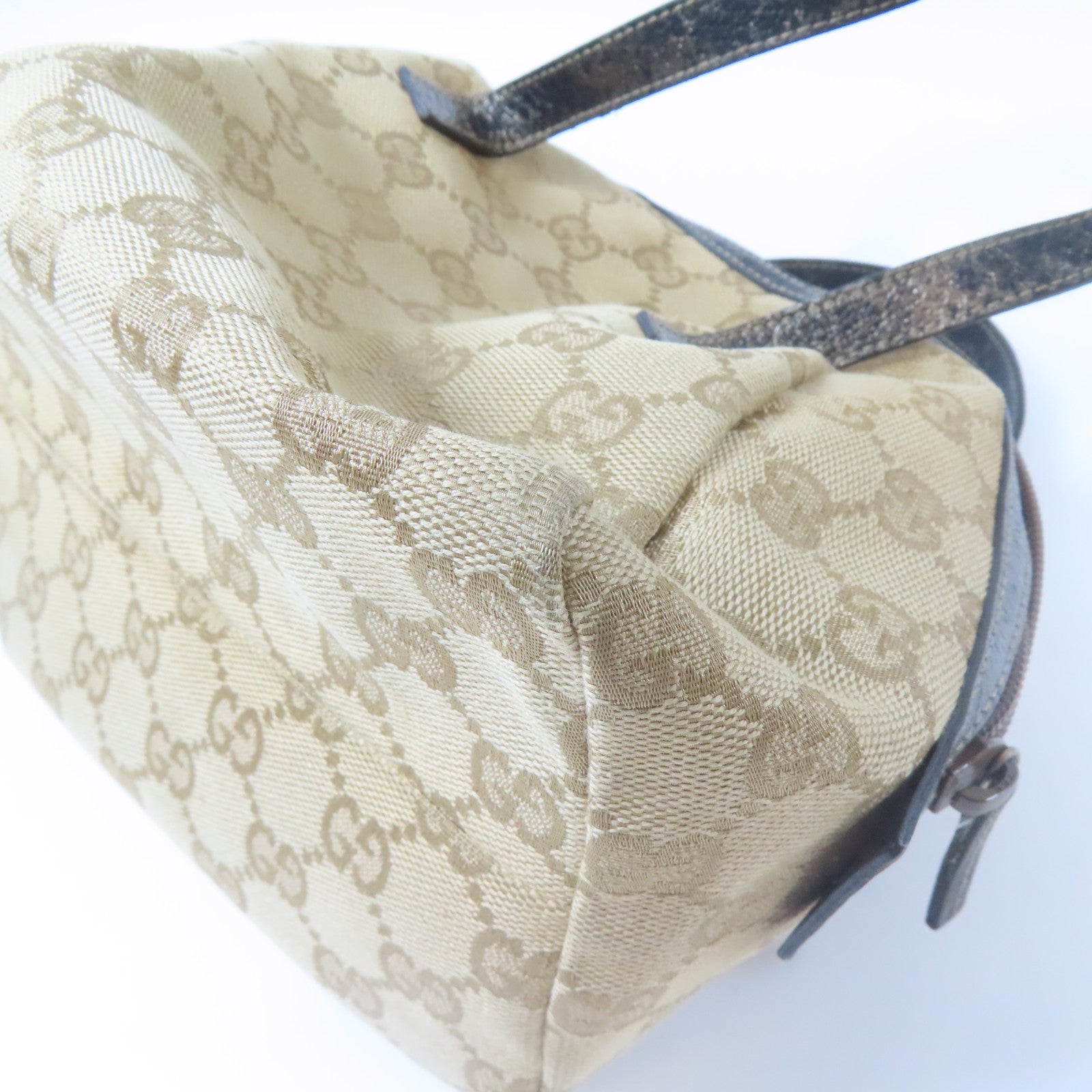 GUCCI 帆布Hand Bag手挽袋啡色