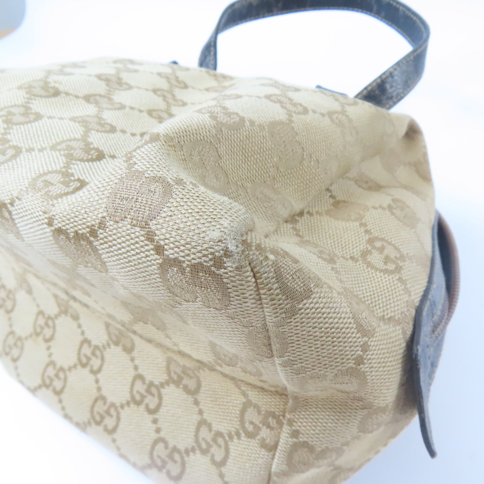 GUCCI 帆布Hand Bag手挽袋啡色