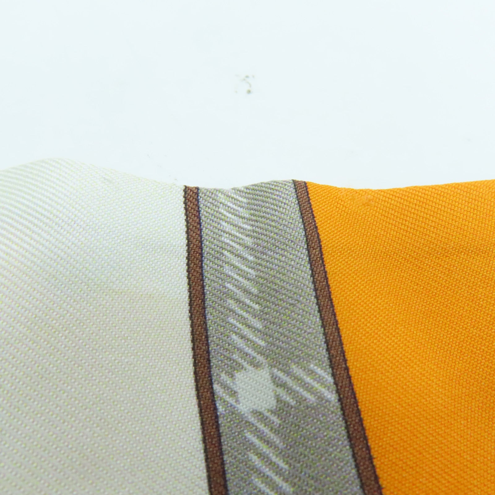 HERMES 絲質Twilly絲巾灰色/彩色