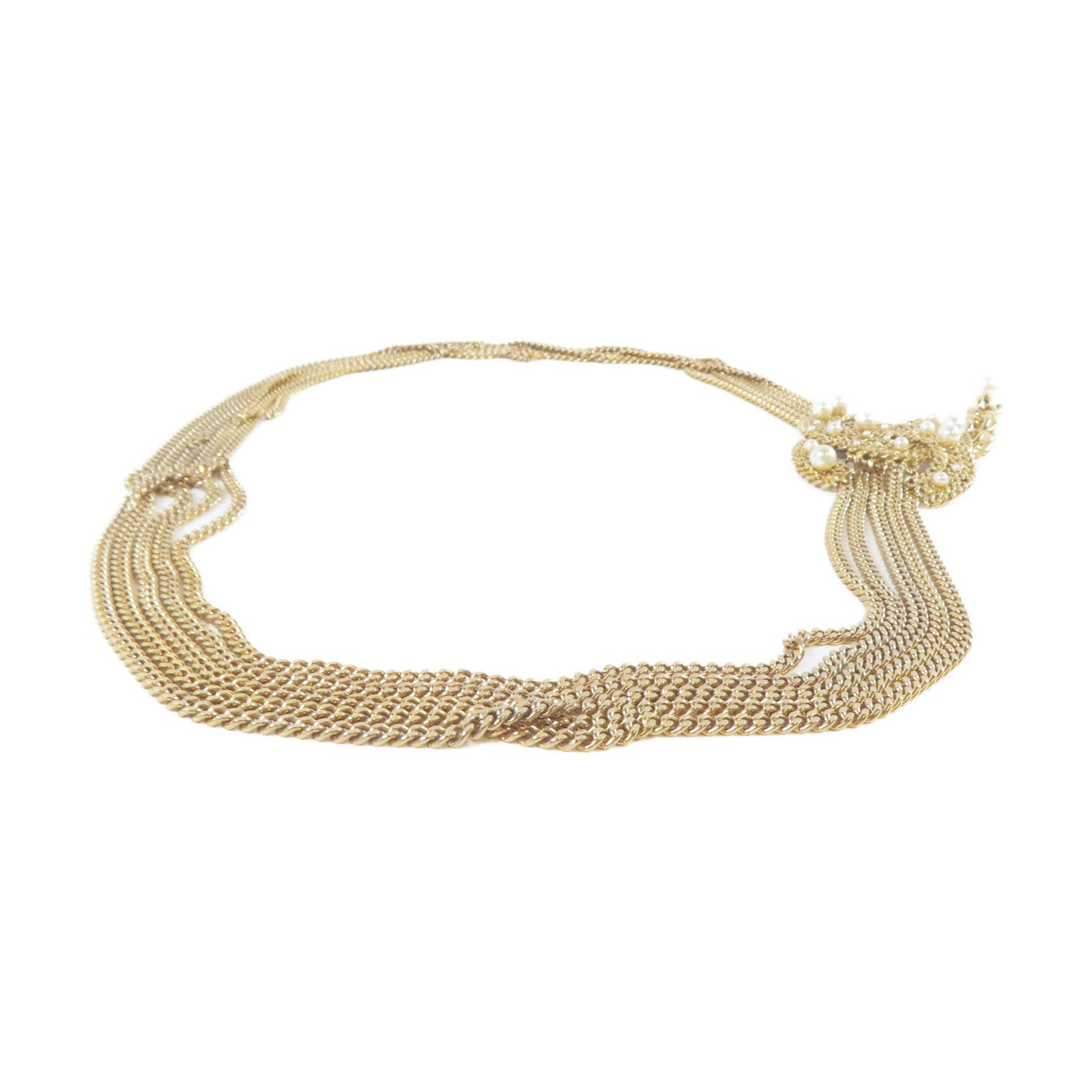 CHANEL 金屬Chain Belt腰帶金色