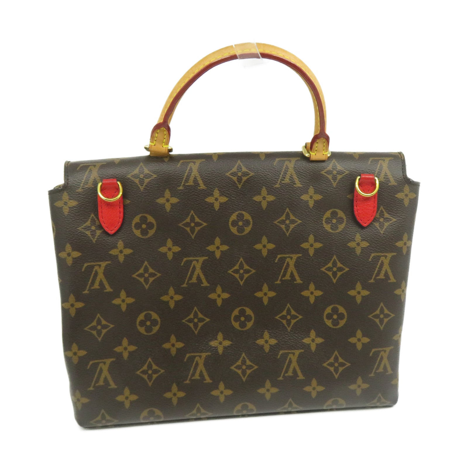 LOUIS VUITTON Monogram Marignan金扣手挽肩背兩用袋啡色