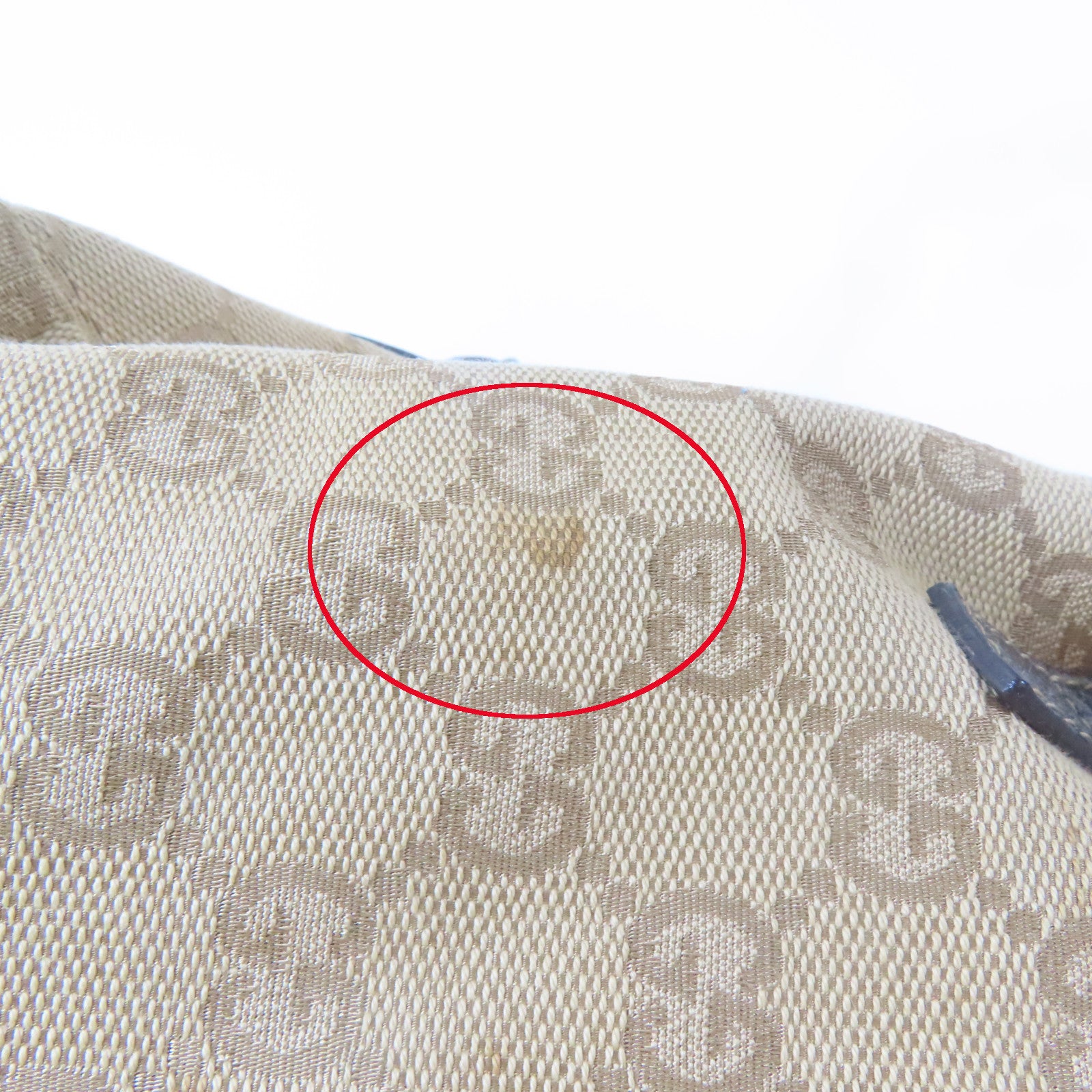 GUCCI 帆布Hand Bag手挽袋啡色