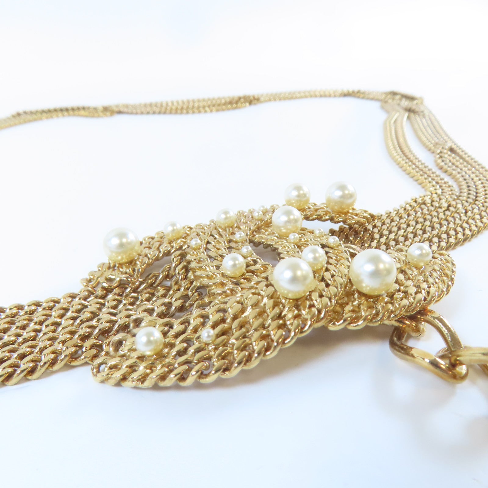 CHANEL 金屬Chain Belt腰帶金色