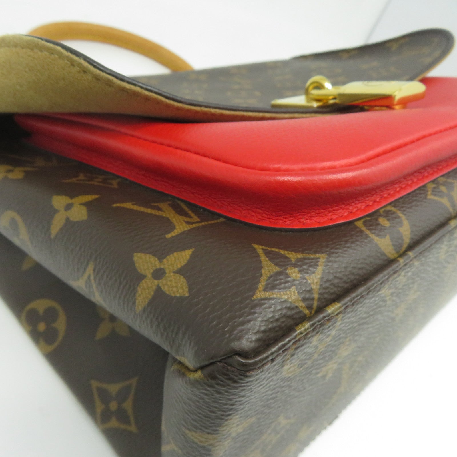LOUIS VUITTON Monogram Marignan金扣手挽肩背兩用袋啡色