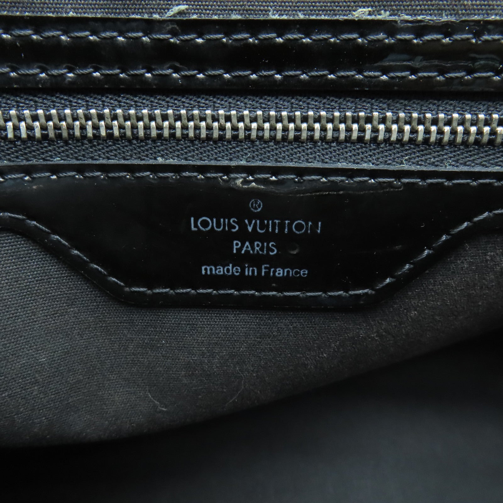 LOUIS VUITTON Epi Electric Brea MM銀扣手挽肩背兩用袋黑色