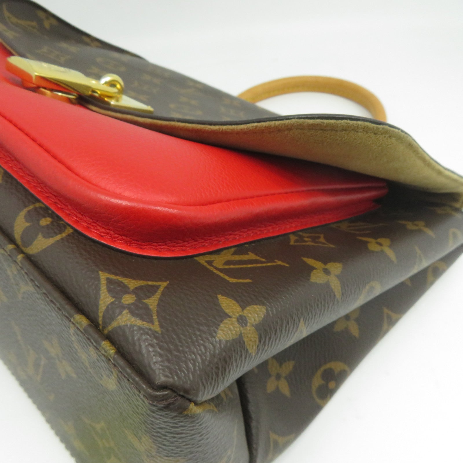 LOUIS VUITTON Monogram Marignan金扣手挽肩背兩用袋啡色