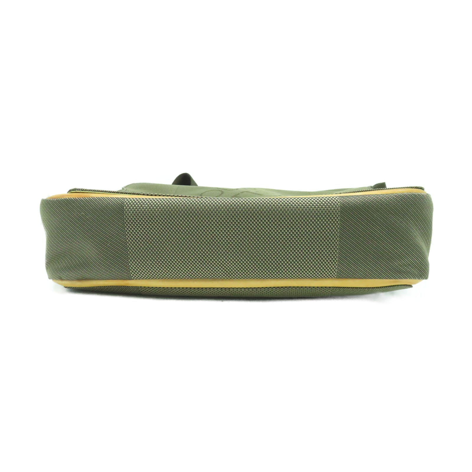 LOUIS VUITTON Damier Geant Mesaje NM銀扣肩背袋棕色