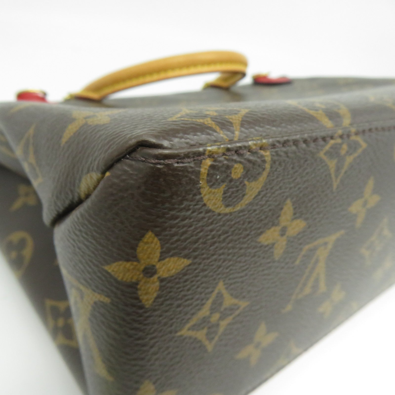 LOUIS VUITTON Monogram Marignan金扣手挽肩背兩用袋啡色