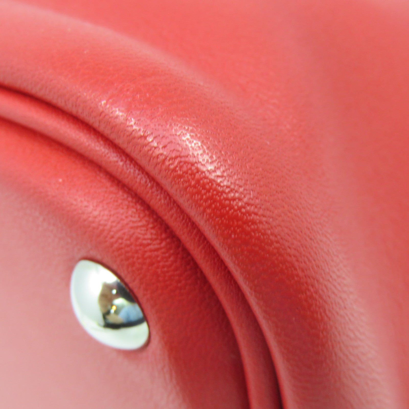 HERMES 【激减优惠】Swift皮革Bolide 27 2Way Shoulder Bag银扣手挽肩背两用袋红色