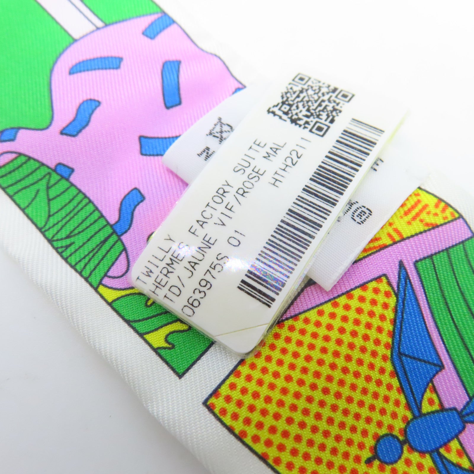 HERMES 絲質Twilly絲巾多色