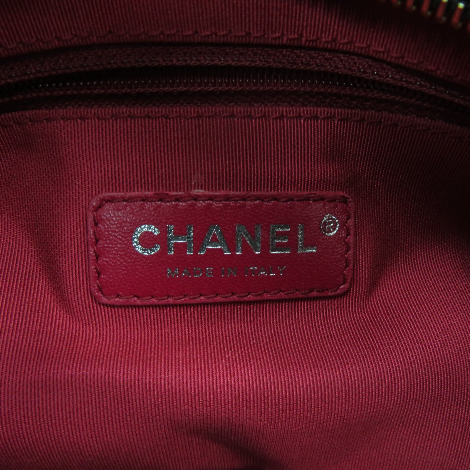 CHANEL Lingge cowhide leather Gabrielle Tote Bag gold buckle chain belt handle shoulder bag black