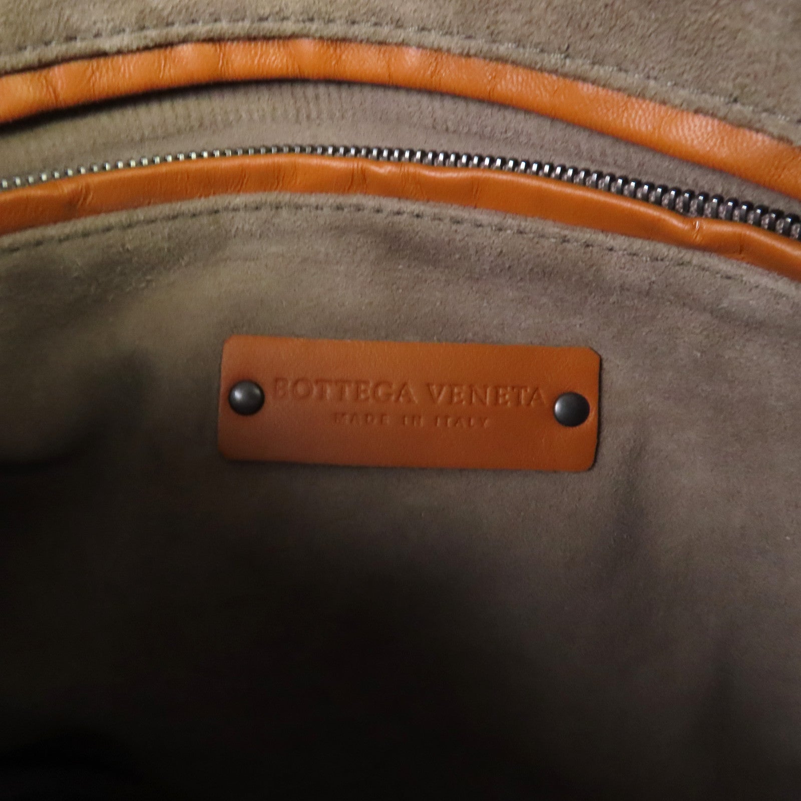 BOTTEGA VENETA 織紋牛皮皮革Shoulder Bag肩背袋啡色