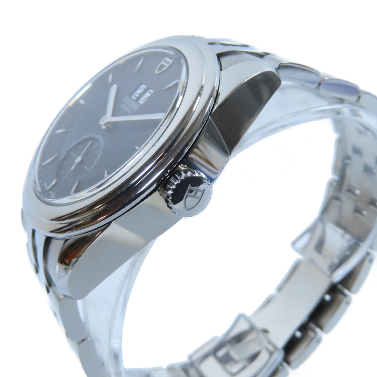 TUDOR Glamour Double Date不鏽鋼手錶自動機芯黑色