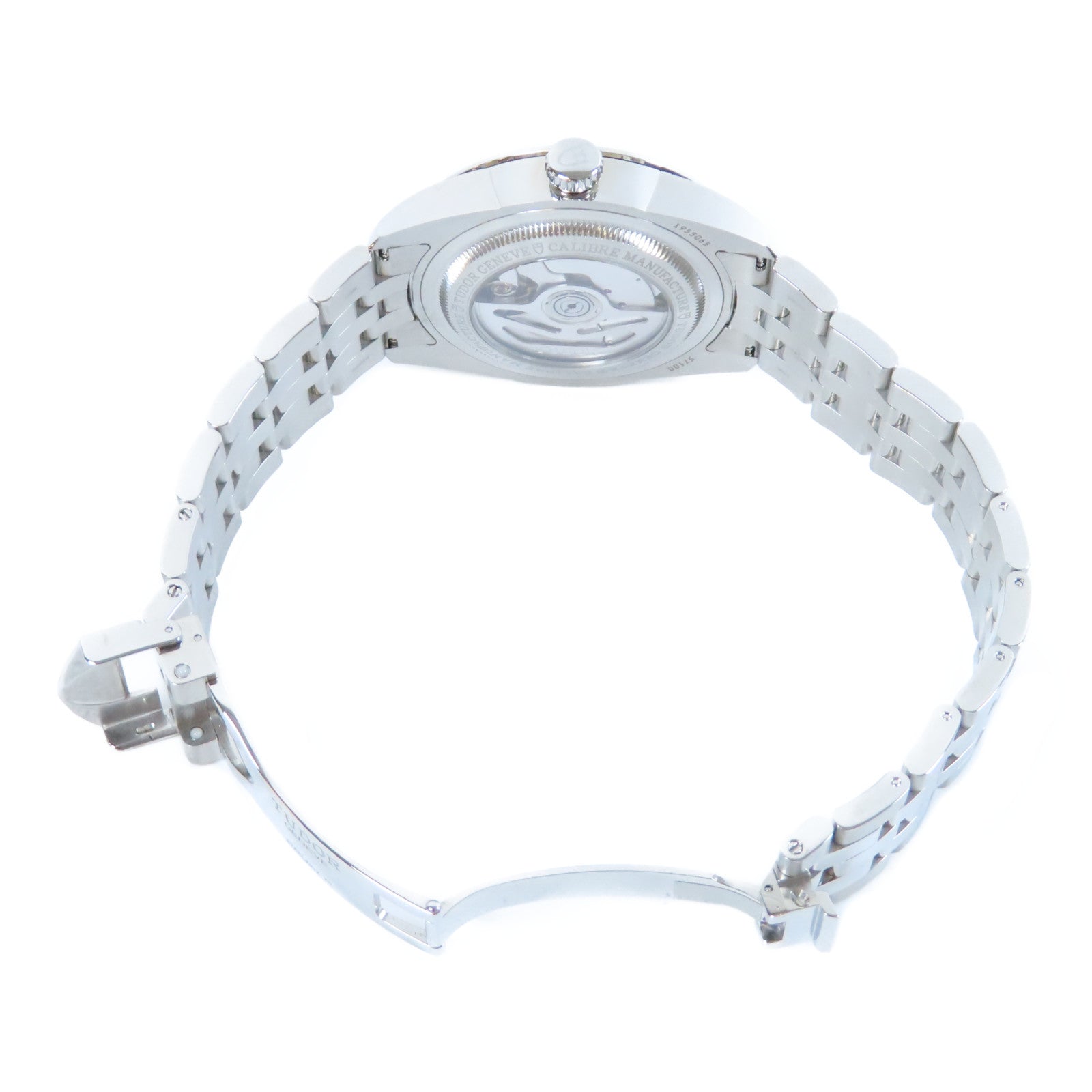 TUDOR Glamour Double Date不鏽鋼手錶自動機芯黑色
