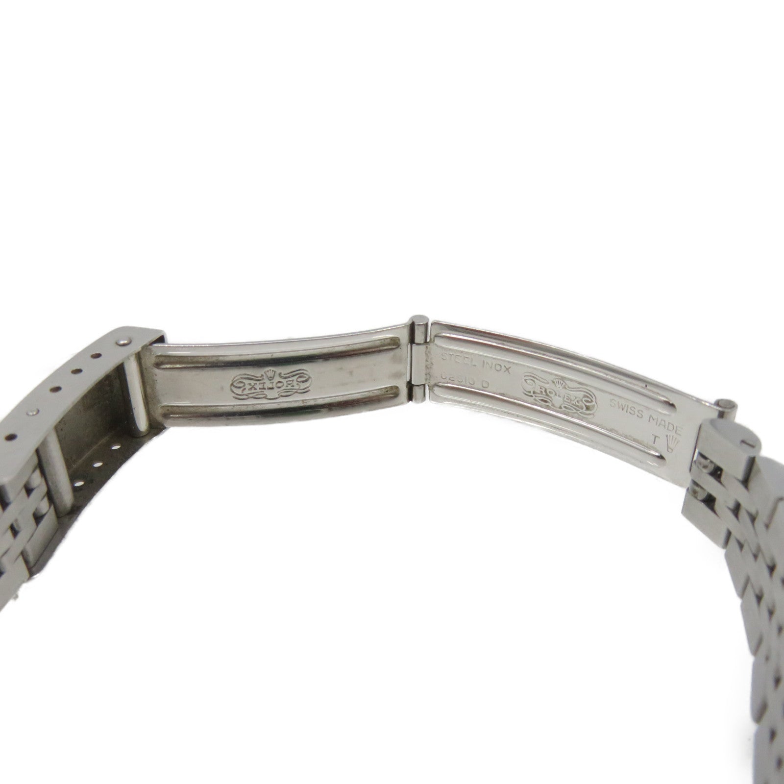 ROLEX Datejust Watch18K White Gold/Stainless Steel Watch Automatic Movement Black