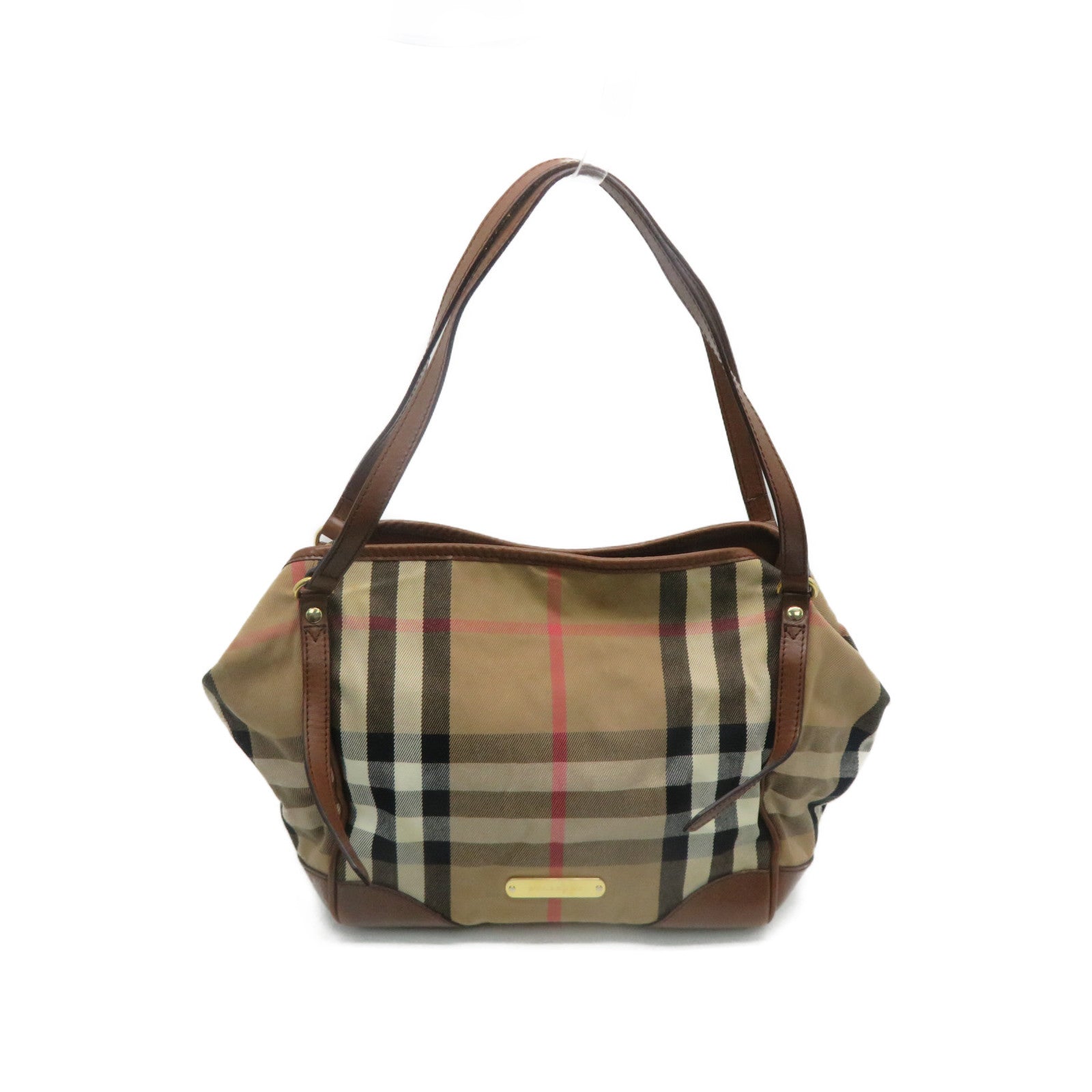 BURBERRY 帆布Shoulder bag啡色