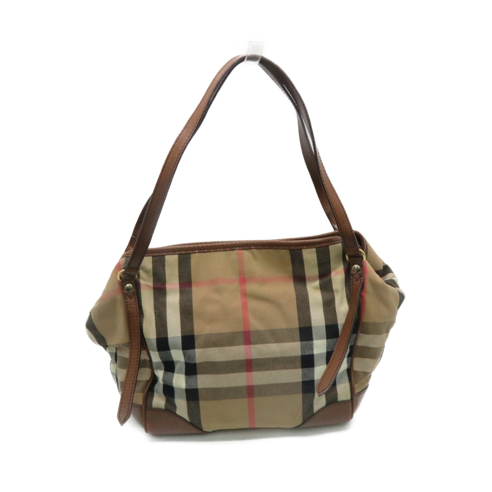 BURBERRY 帆布Shoulder bag啡色