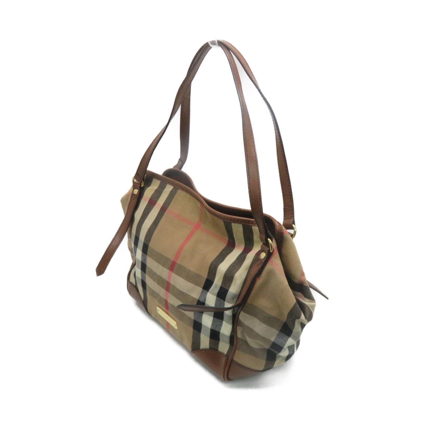 BURBERRY 帆布Shoulder bag啡色