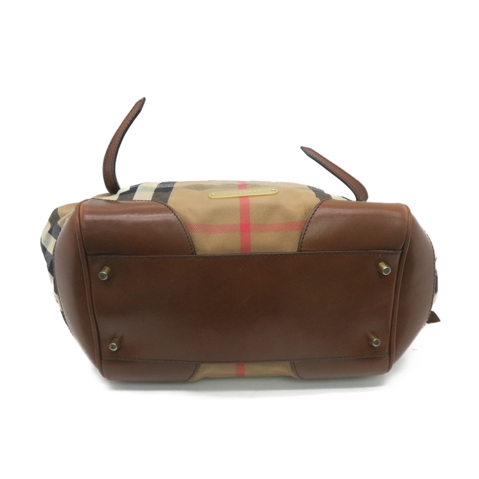 BURBERRY 帆布Shoulder bag啡色