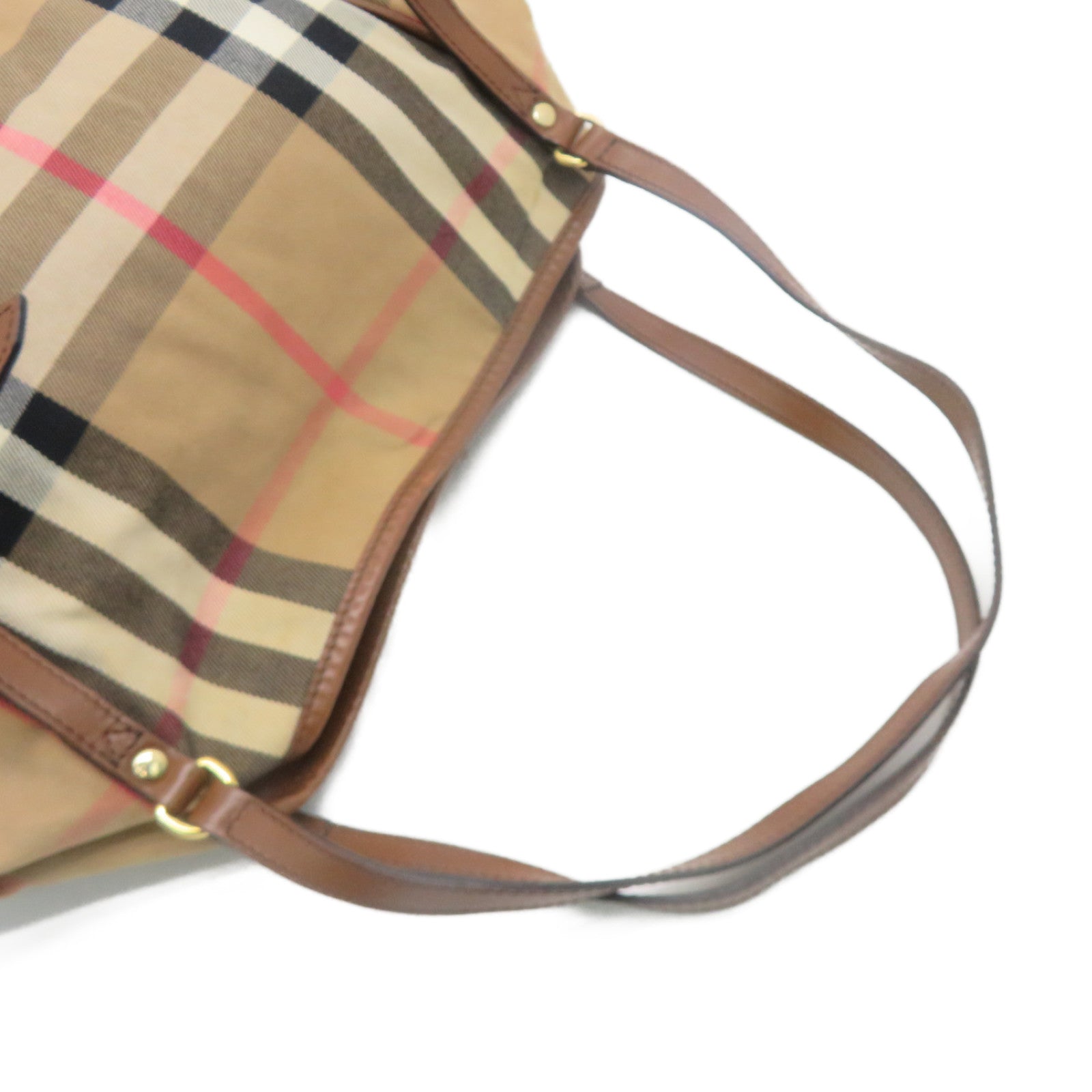 BURBERRY 帆布Shoulder bag啡色