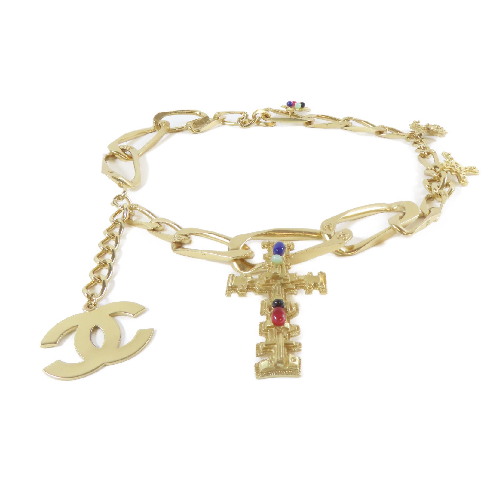 CHANEL 金屬Chain Belt腰帶金色