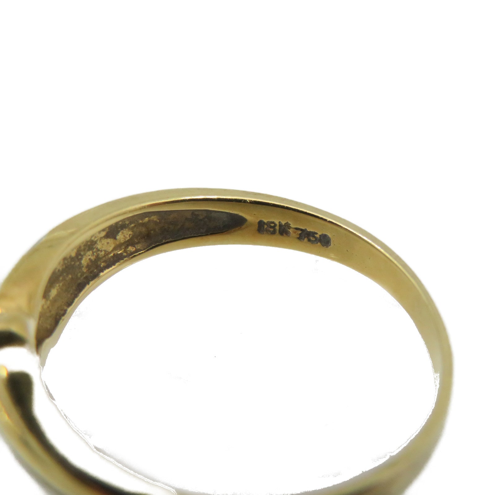 JEWELRY 【激減優惠】18K白金/黃金0.05ct鑽石Diamond Ring戒指US#5.5