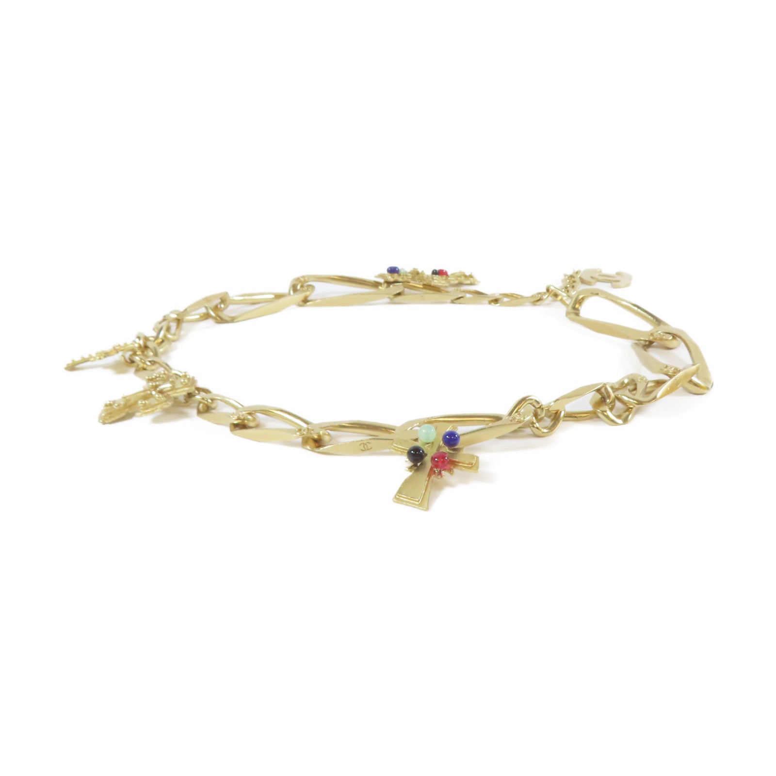 CHANEL 金屬Chain Belt腰帶金色
