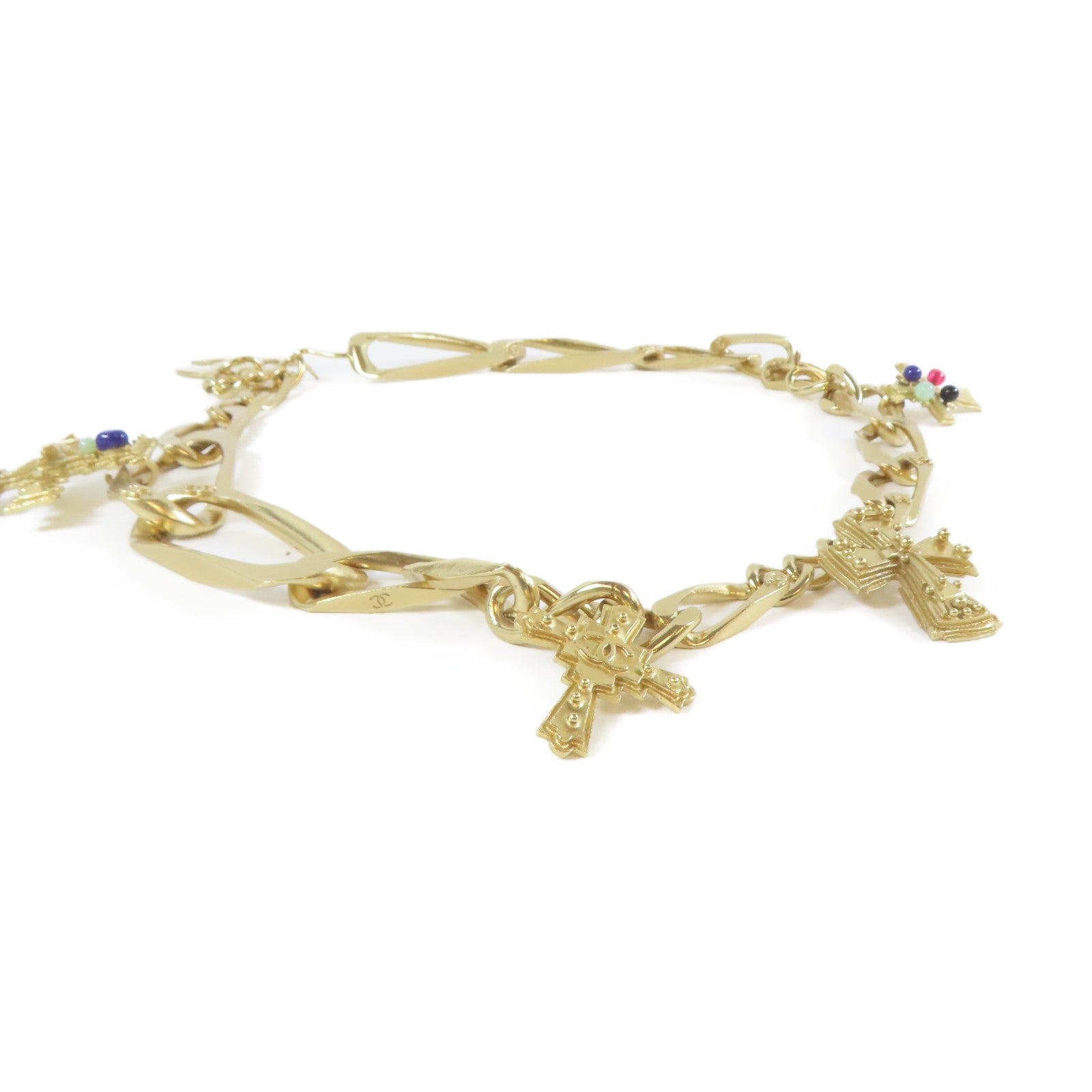 CHANEL 金屬Chain Belt腰帶金色