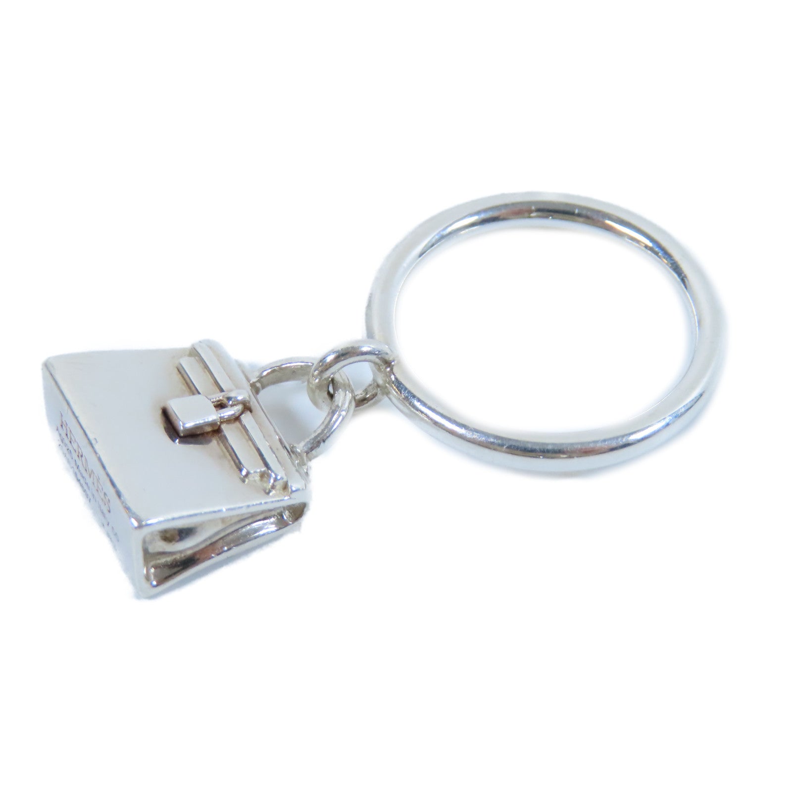 HERMES 925純銀Amulettes Kelly Ring戒指US#5