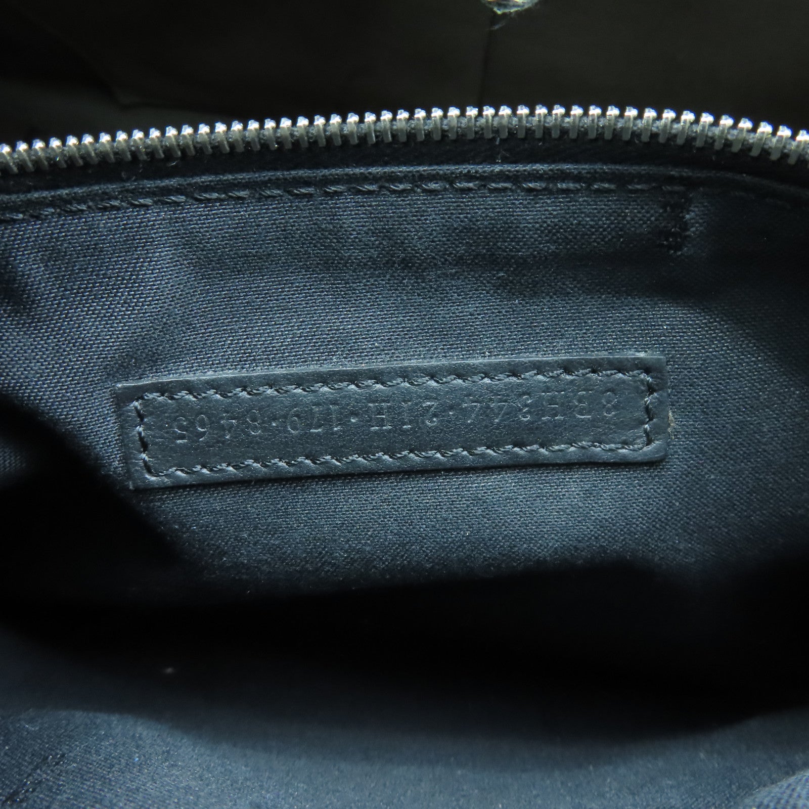 FENDI Cowhide Leather Runaway Gold Buckle/Silver Buckle Handle Shoulder Bag Black