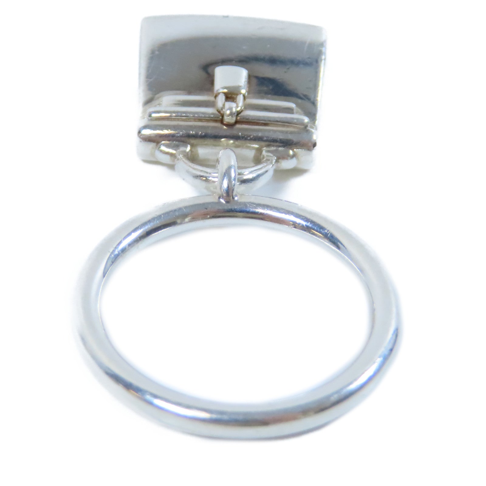 HERMES 925純銀Amulettes Kelly Ring戒指US#5