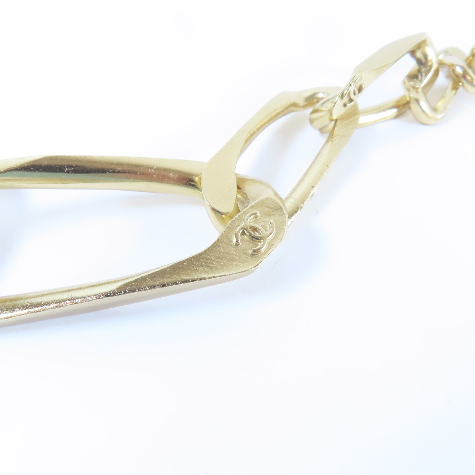 CHANEL 金屬Chain Belt腰帶金色