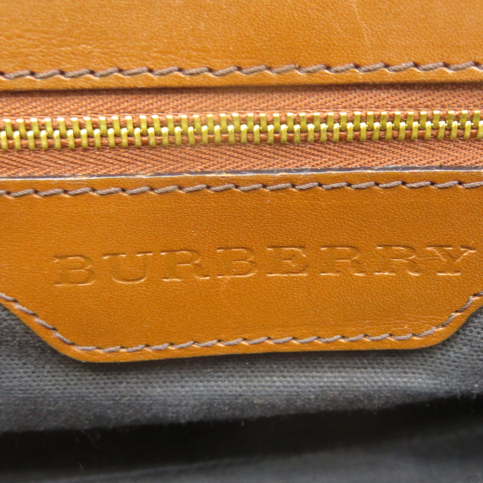 BURBERRY 帆布Shoulder bag啡色