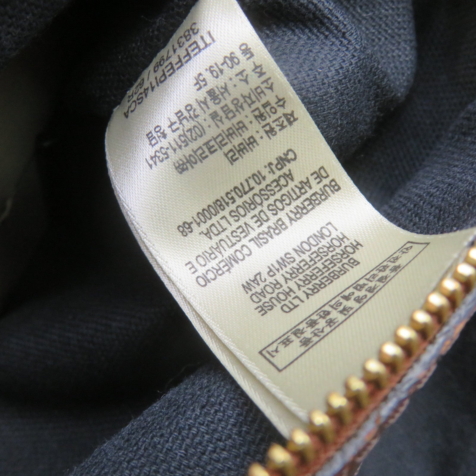 BURBERRY 帆布Shoulder bag啡色