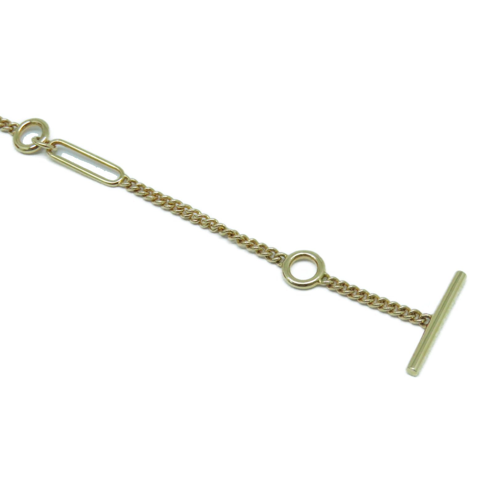 HERMES 18K玫瑰金Echappee Necklace項鍊