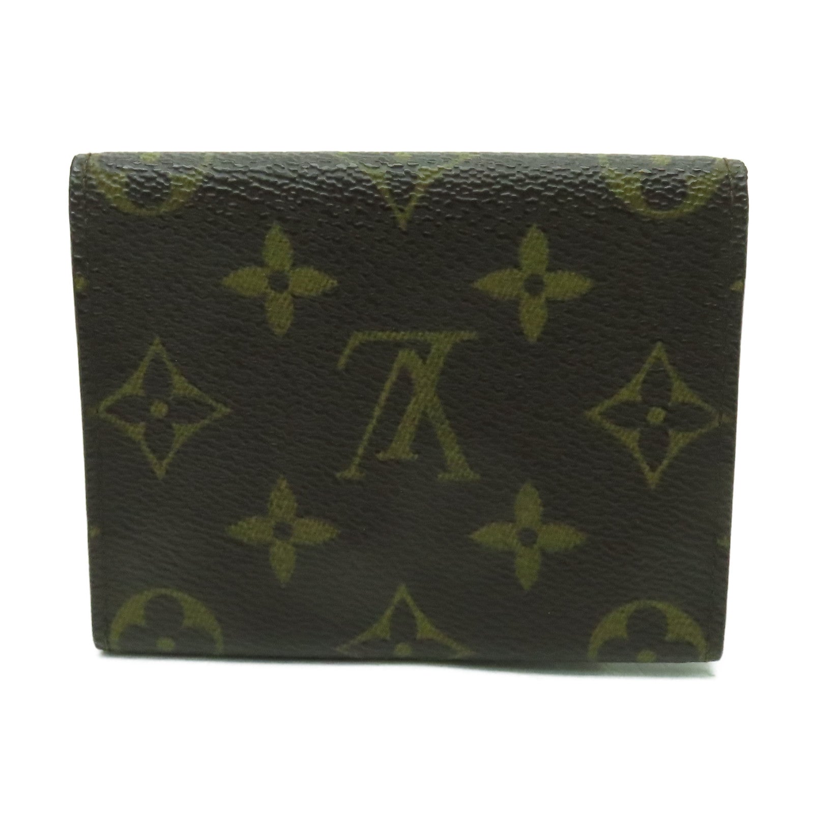 LOUIS VUITTON Monogram Card Case卡片套啡色